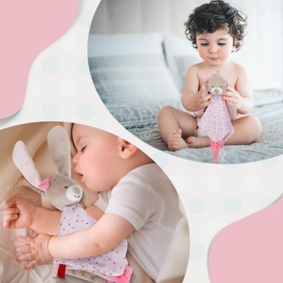 Doudou-bébé-adorable-rose