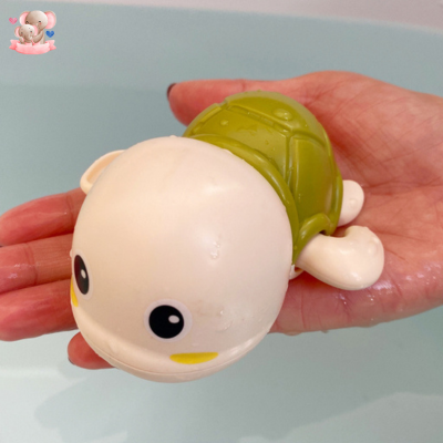 Jouet-de-bain-tortue-verte