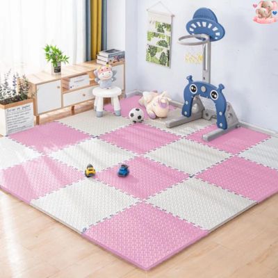 Tapis-puzzle-rose