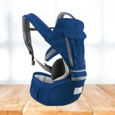 porte-bébé-bleu-ajustable