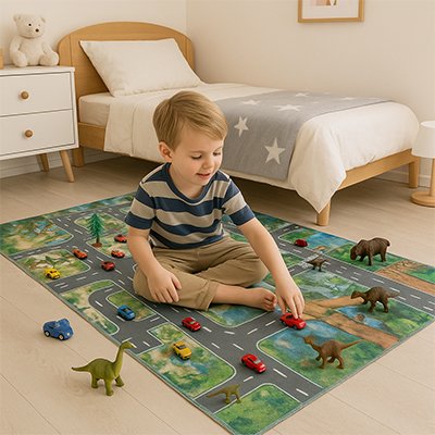 Tapis circuit voiture | Imaginarium