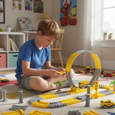 Circuit voiture electrique | Racing Family