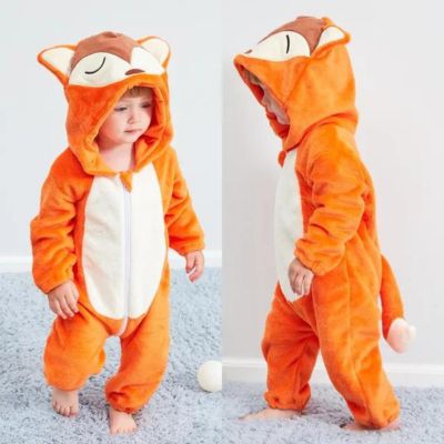 barboteuse-bebe-pyjama-orange