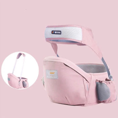 porte-bébé-rose-avec-ceinture