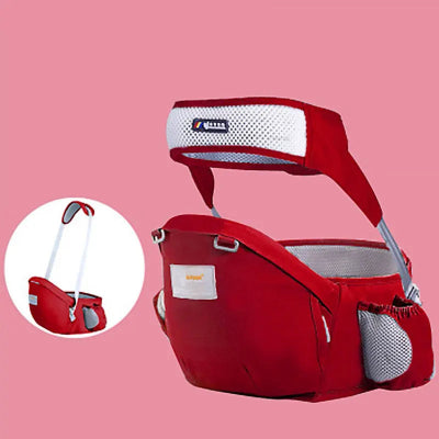porte-bébé-rouge-avec-ceinture