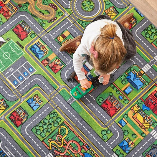 Tapis circuit voiture | Créatif enfants