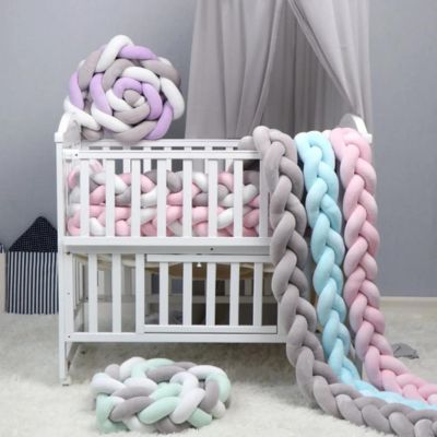 Tour de lit bébé bleu | Paradis du sommeil™